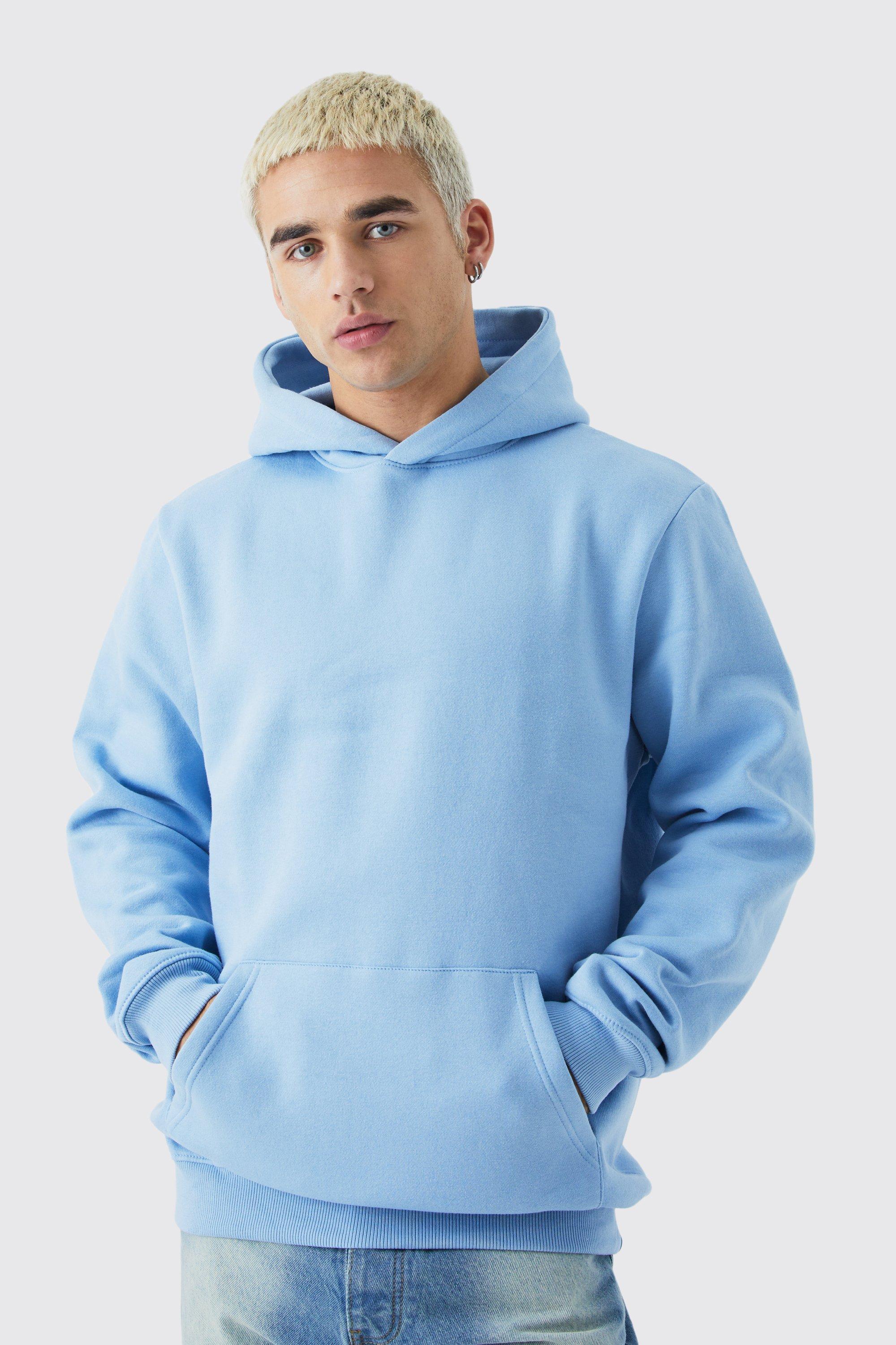 Boohooman best sale blue hoodie